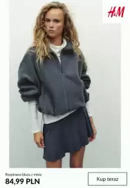 H&M gazetka tydzień 43 Strona 5: Rozpinana bluza z misia H & M €84,99