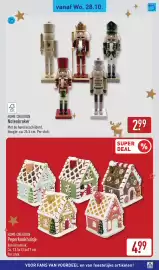 ALDI folder | Feest special Pagina 5: Home Creation Peperkoekhuisje €4,99, Home Creation Notenkraker €2,99