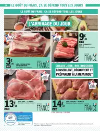 Catalogue E.Leclerc | Plein pouvoirs d'achat page 15: Viande de Veau Française €13,99, Le Porc Français €3,25
