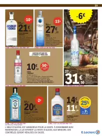 Catalogue E.Leclerc | Plein pouvoirs d'achat page 29: CÎROC VODKA €27,11, ABSOLUT VODKA €21,51