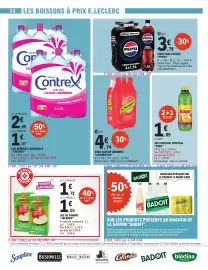 Catalogue E.Leclerc | Plein pouvoirs d'achat page 30: Schweppes Soda saveur agrumes €4,74, Pago Jus cocktail tropical €1,85