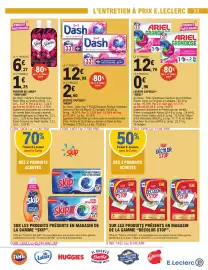 Catalogue E.Leclerc | Plein pouvoirs d'achat page 33: Dash Lessive Capsule €14,99, ARIEL Lessive Capsule €12,79