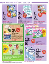 Catalogue E.Leclerc | Plein pouvoirs d'achat page 38: MONT BLANC EAU MINÉRALE NATURELLE €3,09, Lactel Eveil €5,50
