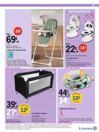 Catalogue E.Leclerc | Plein pouvoirs d'achat page 43