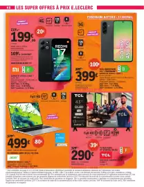 Catalogue E.Leclerc | Plein pouvoirs d'achat page 48: REDMI 17 €199,90, Samsung Galaxy A56 5G €399,00