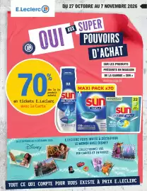Catalogue E.Leclerc | Plein pouvoirs d'achat page 1