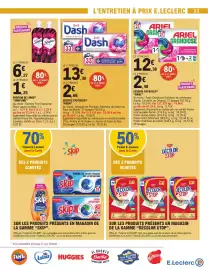 Catalogue E.Leclerc | Plein pouvoirs d'achat page 33: Dash Lessive Capsule €14,99, ARIEL Lessive Capsule €12,79