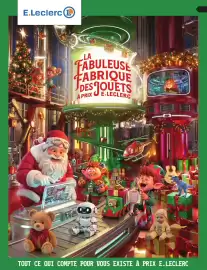 Catalogue E.Leclerc | Jouets de Noël page 1: E.Leclerc L LA FABULEUSE FABRIQUE DES JOUETS À PRIX E.LECLERC AA AB BC ROTOAR