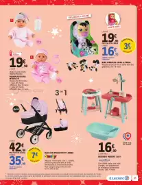 Catalogue E.Leclerc | Jouets de Noël page 21: PICCOLINA Poupon interactif €19,90, Bébé Cabrioles Sacha Le Panda €16,70