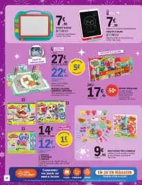 Catalogue E.Leclerc | Jouets de Noël page 48: LUMI'BOARD MACHINE À DESSINER LUMINEUSE €22,85, Super Sand €17,45