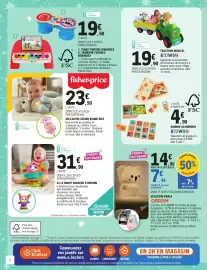 Catalogue E.Leclerc | Jouets de Noël page 6: Fisher-price MA LOUTRE CÂLINS BONNE NUIT €23,50, K!DWAY Domino ou Mémory €4,90