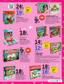 Catalogue E.Leclerc | Jouets de Noël page 61: TOMY PIC SUPER MARIO €19,90, MONOPOLY MONOPOLY LILO & STITCH €9,95