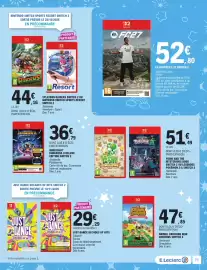 Catalogue E.Leclerc | Jouets de Noël page 71: Nintendo Yoshi and the Mysterious Book €51,49
