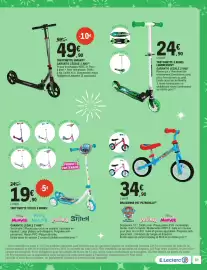 Catalogue E.Leclerc | Jouets de Noël page 81: VEERME Trottinette enfant €49,90