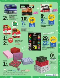Catalogue E.Leclerc | Jouets de Noël page 83: Décofêtes Papier cadeau €0,46, FOXTER PILES ALCALINES TECH+ €2,99
