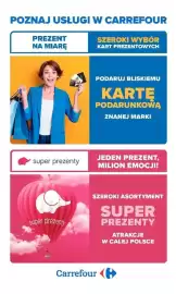 Carrefour Market gazetka Strona 15: Karta podarunkowa, Karty prezentowe Super Prezenty
