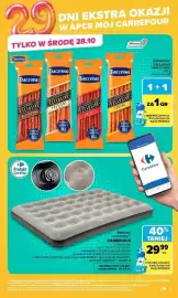 Carrefour Market gazetka Strona 3: Materac welurowy 2-osobowy CARREFOUR 191 x 137 x 22 cm €29,99