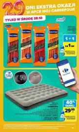 Carrefour Market gazetka Strona 3: Materac welurowy 2-osobowy CARREFOUR 191 x 137 x 22 cm €29,99