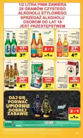 Carrefour Market gazetka tydzień 44 Strona 43: Piwo Gniewosz różne rodzaje €4,99, Piwo Lech Free, Active €3,29