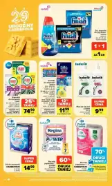 Carrefour Market gazetka tydzień 44 Strona 48: Płyn do naczyń LUDWIK €9,99, Sól do zmywarki CARREFOUR €14,99