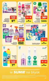 Carrefour Market gazetka tydzień 44 Strona 49: Płyn do WC DOMESTOS €7,49, Chusteczki gospodarcze uniwersalne CARREFOUR €9,99