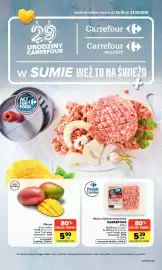 Carrefour Market gazetka tydzień 44 Strona 1: Mięso mielone wieprzowe CARREFOUR €5,39