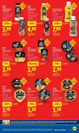 Lidl gazetka Strona 25: Deser mleczno-ryżowy wysokobiałkowy Pilos €3,19, Pełnowartościowy posiłek w butelce Tasty €7,99