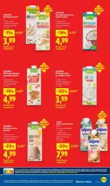 Lidl gazetka Strona 27: Napój migdałowy bez dodatku cukrów Vemondo €4,99, Napój sojowy bez dodatku cukrów Vemondo €3,99