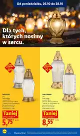 Lidl gazetka Strona 48: Znicz Flamma €8,55, Znicz Kalia €5,75