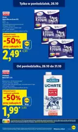 Lidl gazetka Strona 5: Masło Mleczna Krowa Pilos 82% €2,49
