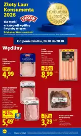 Lidl gazetka Strona 58: Polędwica sopocka w plastrach Pikok €4,99, Parówki z filetem kurczaka XXL Pikok €8,99