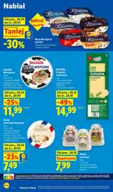 Lidl gazetka Strona 62: Ser camembert klasyczny Pilos €7,49, Serek kozi z żurawiną Pilos €7,99