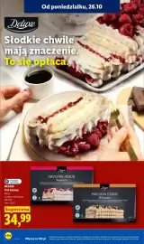 Lidl gazetka Strona 68: Tort bezowy z sosem toffi Deluxe €34,99