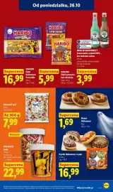 Lidl gazetka Strona 75: Lemoniada z sokami NFC bez dodatku cukru zatrute jabłko Bracia Sadownicy €3,99, Karmelki Tyci €7,99