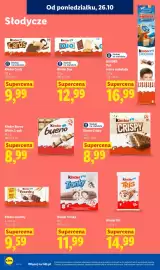 Lidl gazetka Strona 76: Kinder Tris 5-pak €14,99, Pół metra czekolady Kinder €16,99