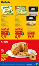 Lidl gazetka Strona 81: Sękacz mazurski z masłem €5,49, Herbatka Zioła Świata Lipton €5,59