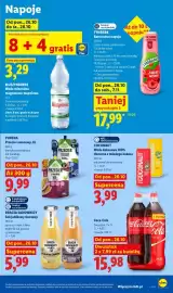 Lidl gazetka Strona 83: Woda mineralna gazowana magnezowo-wapniowa Muszynianka €3,29