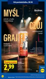 Lidl gazetka Strona 84: Suplement diety gazowany o smaku arbuz-yuzu Brainer €2,99