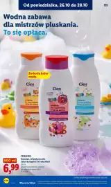 Lidl gazetka Strona 94: Szampon, żel pod prysznic i płyn do kąpieli 3 w 1 dla dzieci aksamitna brzoskwinia Cien Kids €6,99