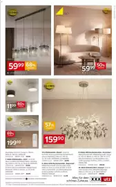 XXXLutz Prospekt Seite 15: TRIO STEHLEUCHTE €59,99, GLOBO LED-DECKENLEUCHTE €11,99