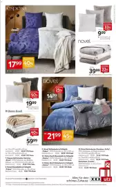 XXXLutz Prospekt Seite 9: Esposa BETTWÄSCH €17,99, WOHNDECKE IN FELLOPTIK €39,99