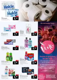 KONSUM Prospekt Seite 11: Palmolive Geschirrspülmittel €1,29, Colgate Sensation White oder Max Zahncreme €1,49