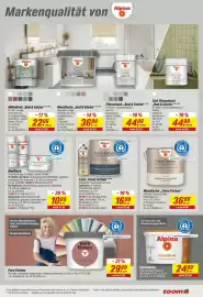 Toom Baumarkt Prospekt Seite 17: Alpina Feine Farben €36,99, Alpina Feine Farben €16,99