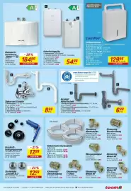 Toom Baumarkt Prospekt Seite 25: Comfee Luftentfeuchter €129,99, Siphon und Zubehör €8,99