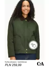 C&A gazetka tydzień 44 Strona 3: Kurtka pikowana - hydrofobowa C & A €259,99
