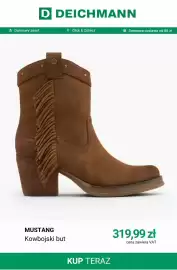 Deichmann gazetka tydzień 44 Strona 3: Kowbojski but Mustang €319,99