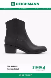 Deichmann gazetka tydzień 44 Strona 5: Kowbojski but 5th Avenue €319,99