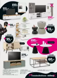 Mömax Prospekt Seite 5: COUCHTISCH "KENNY" €60,00, Beistelltisch "TONDO" €55,00