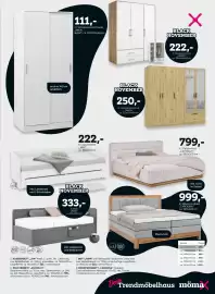 Mömax Prospekt Seite 7: Kleiderschrank „LEMBO“ €222,00, Polsterbett "ASCONA II" €799,00