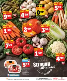 Topaz gazetka tydzień 44 Strona 21: Kalafior €4,99, Włoszczyzna €5,99